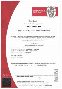 thumbnail of Réflexe-Topo – Certificat 7016688
